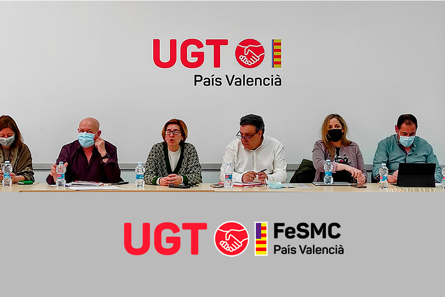 A FeSMC-UGT País Valenciano no le tiembla la mano para dirigir y coordinar el trabajo diario de los sectores de servicios, movilidad y consumo